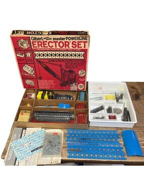 VTG Gilbert Remote Control Master Power Line Erector Set #49-166567X/35199 w/BOX